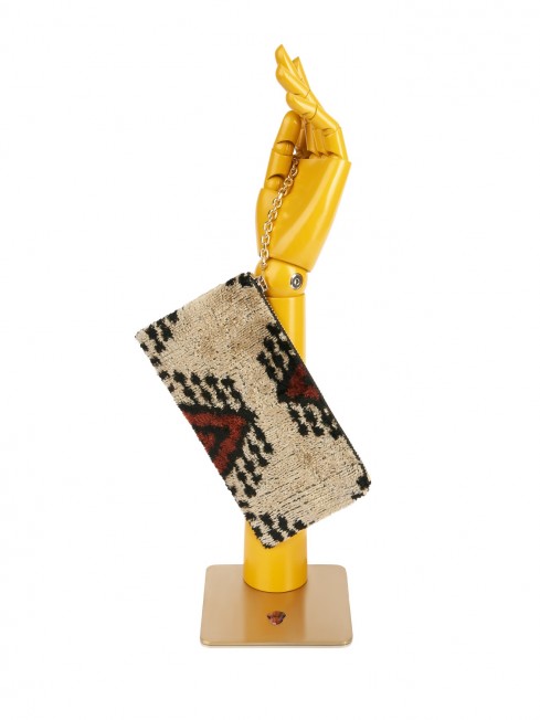 Шелковая (Бахмаль) ключница Moyen (M) OCULI TERAE! (Глаза земли!) Key_OCULI TERAE!/M